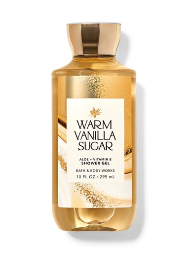 BBW Warm Vanilla Sugar Shower Gel 295 Ml