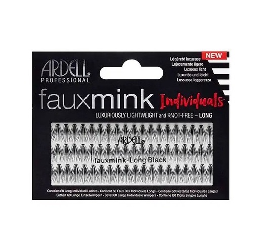 Ardell 3D Fauxmink Individuals Long Black