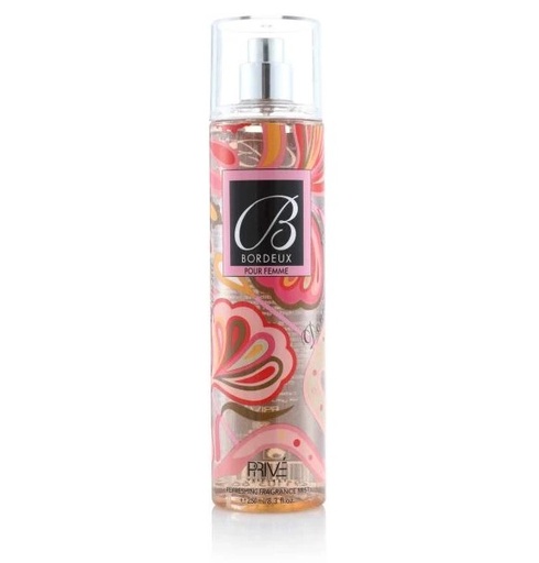 Prive Bordeux Donna Fragrance Body Mist 250 Ml