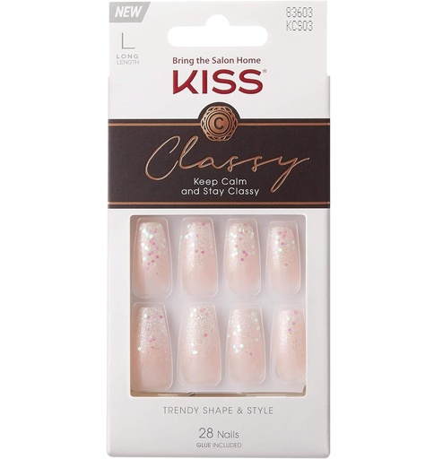 Kiss Classy Nails Long 6042