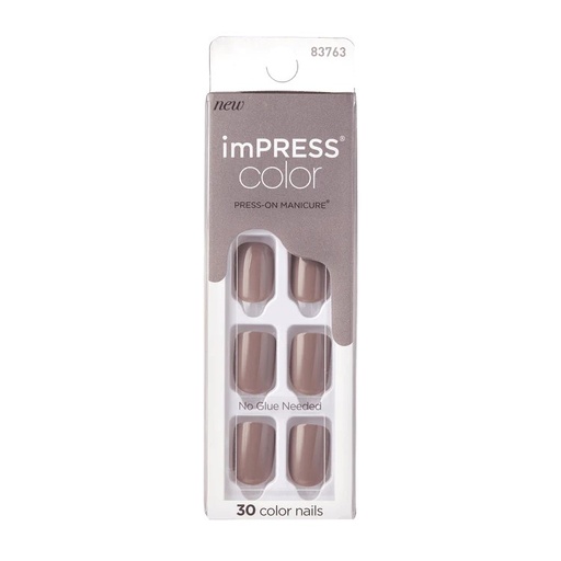 Impress Color Nails Short 024 Taupe Prize