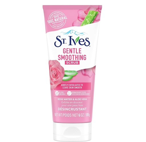 ST.Ives Gentle Smoothing Rose Water & Aloe Vera Scrub 170 g