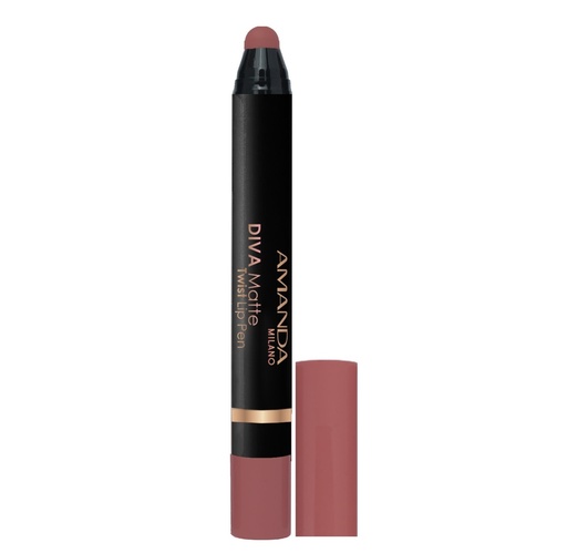 Amanda Diva Matte Twist Lip Pen No.08