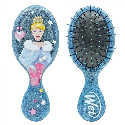 Wet Brush Mini Detangler Glitter Ball Cinderella