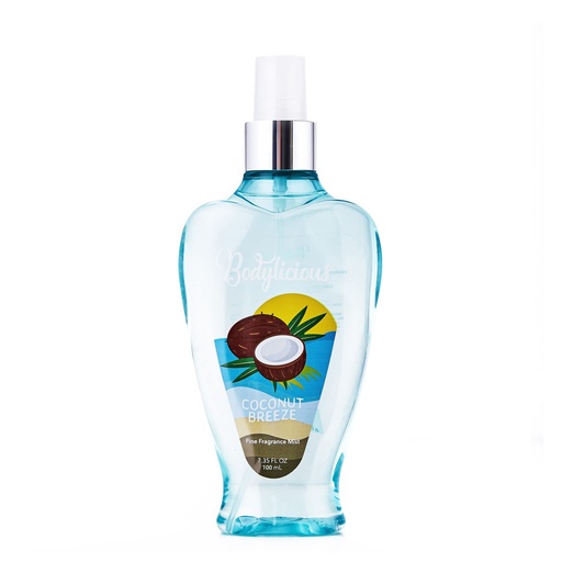 Bodylicious Coconut Breeze Fine Fragrance Mist 100 Ml