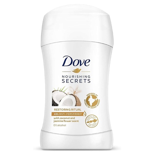 Dove Nourishing Secrets Vanilla & Coconut Anti Perspirant Stick 74 g