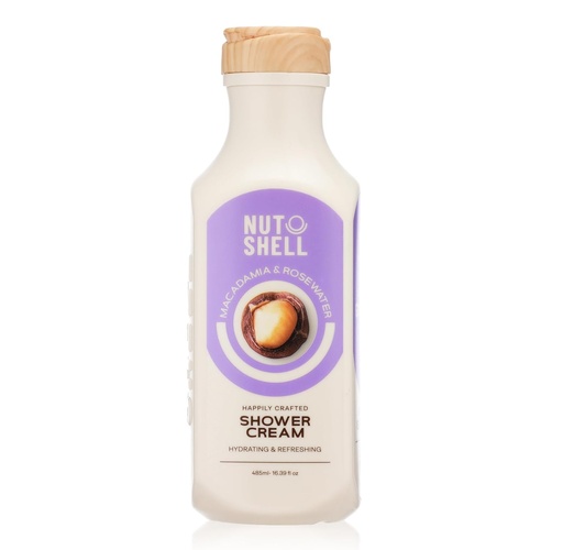 Nut Shell Macadamia & Rose Water Shower Cream 485 Ml