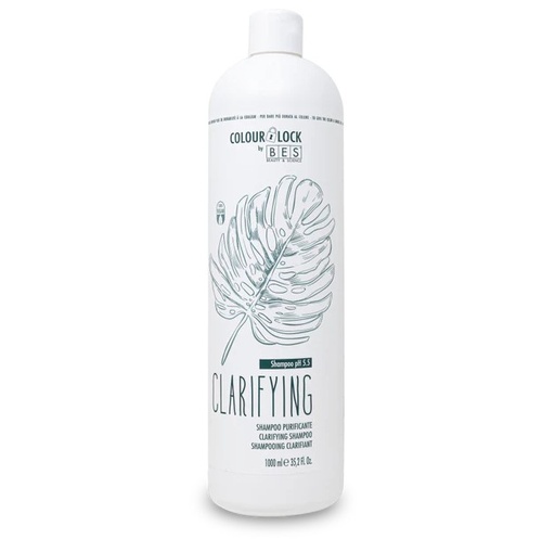 [Clarifying 1000] BES Colour Lock Clarifying Shampoo PH 5.5 1000 Ml