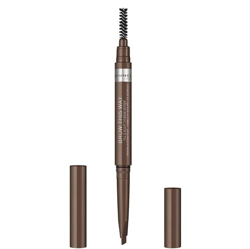 Rimmel Brow This Way Fill & Sculpt Eyebrow Deffiner No.2 Medium Brown