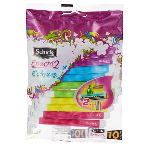 Schick Intuition Exacta Colors Shaving 10