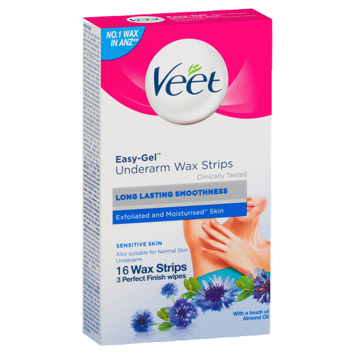 Veet Easy Gel Bikini & Underarm Wax Strips