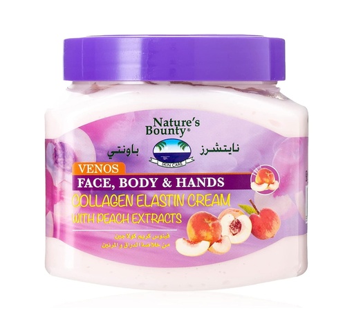 Nature's Bounty Collagen Elastin Cream With Peach Extracts 600 Ml