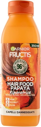 Garnier Fructis Repairing Papaya Hair Food Shampoo 350 Ml