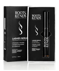 ROOTS&ENDS lashes serum volumizing & lengthening ,longer eyelashes &eyebrows 10ml