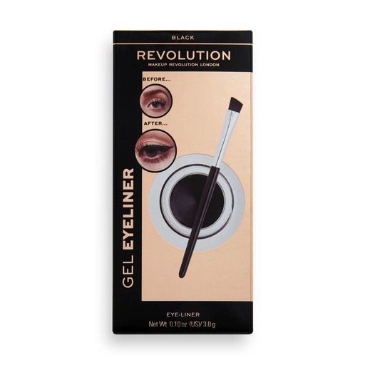 Revolution Gel EyeLiner Black