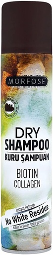Morfose Dry Shampoo Biotin Collagen for Blonde color Hair 200ml