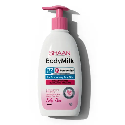 Shaan Body Milk Talip Rose 300 ml
